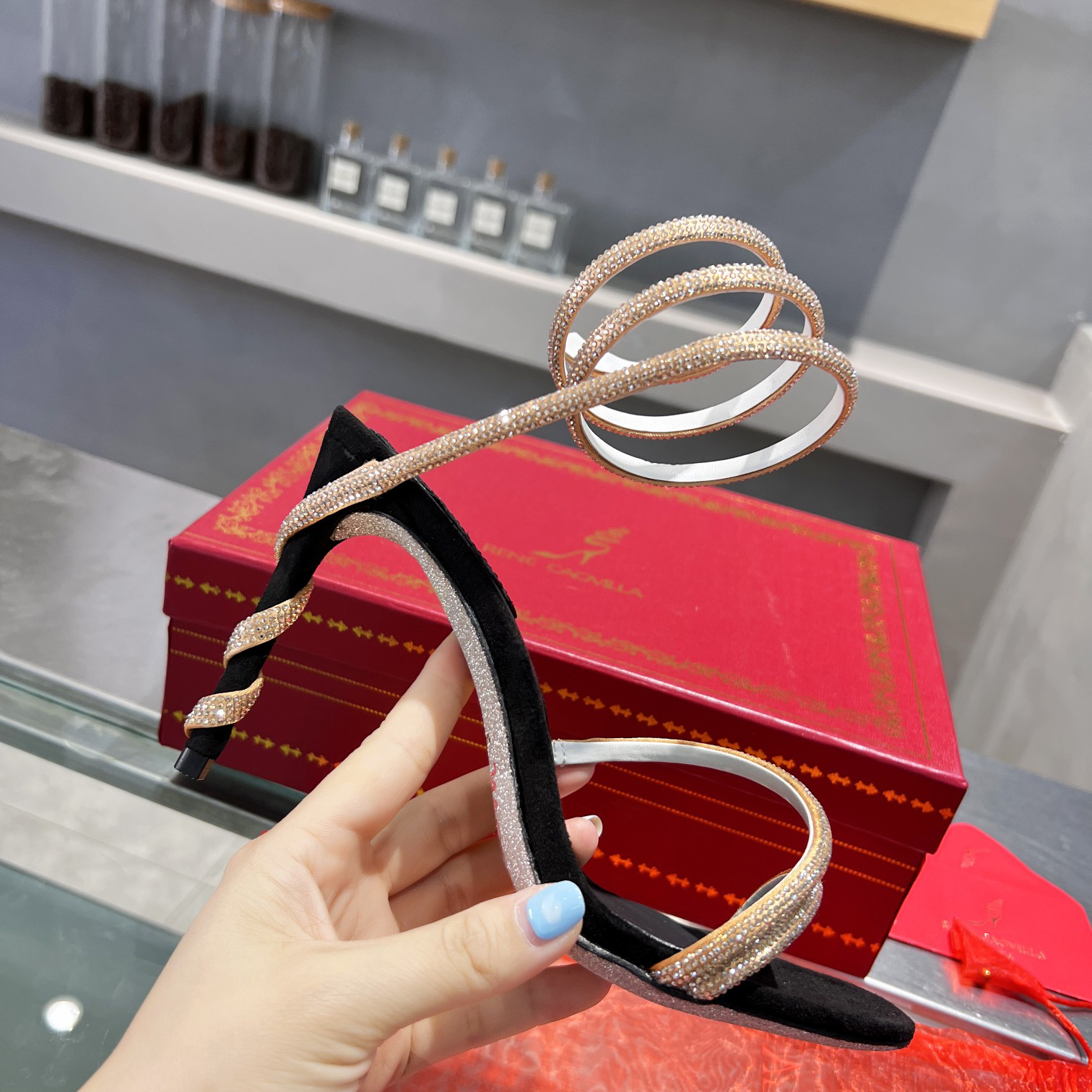 Rene Caovilla Cleo Rene Caovilla Sandal - PerfectKickZ