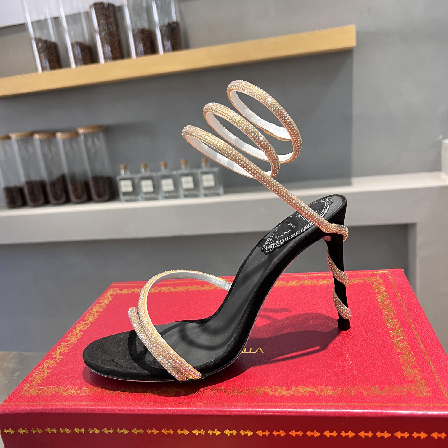 Rene Caovilla Cleo Rene Caovilla Sandal - PerfectKickZ