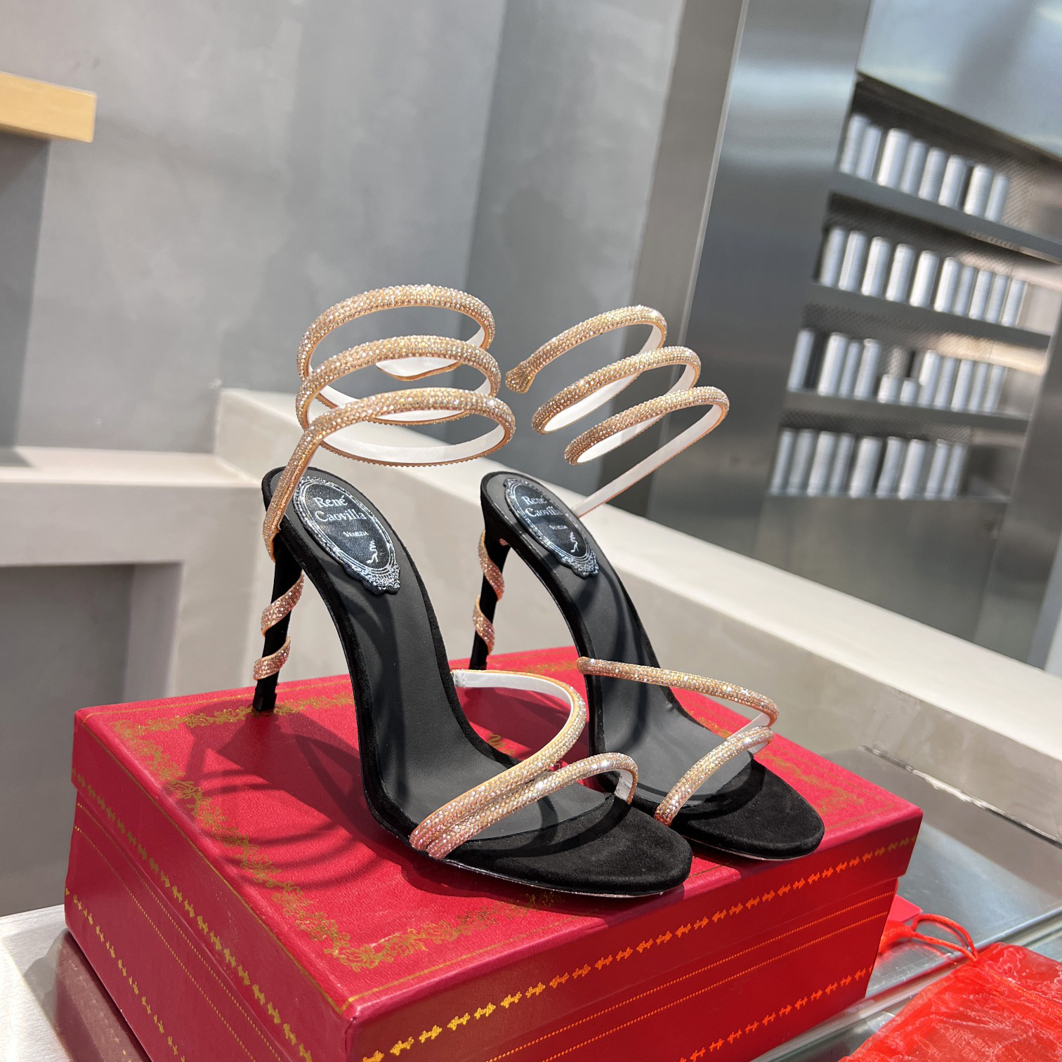 Rene Caovilla Cleo Rene Caovilla Sandal - PerfectKickZ