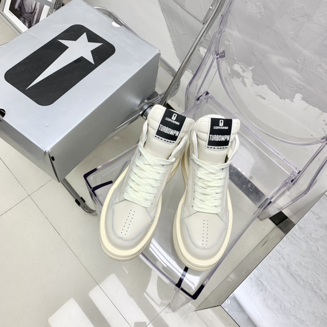 Rick Owens Converse X Drkshdw Turbowpn Sneakers - PerfectKickZ