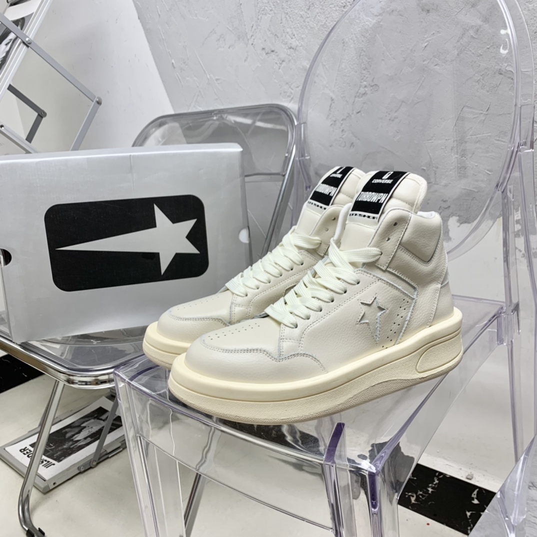 Rick Owens Converse X Drkshdw Turbowpn Sneakers - PerfectKickZ