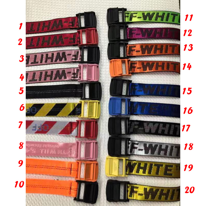 Off White Waist Belt  - PerfectKickZ