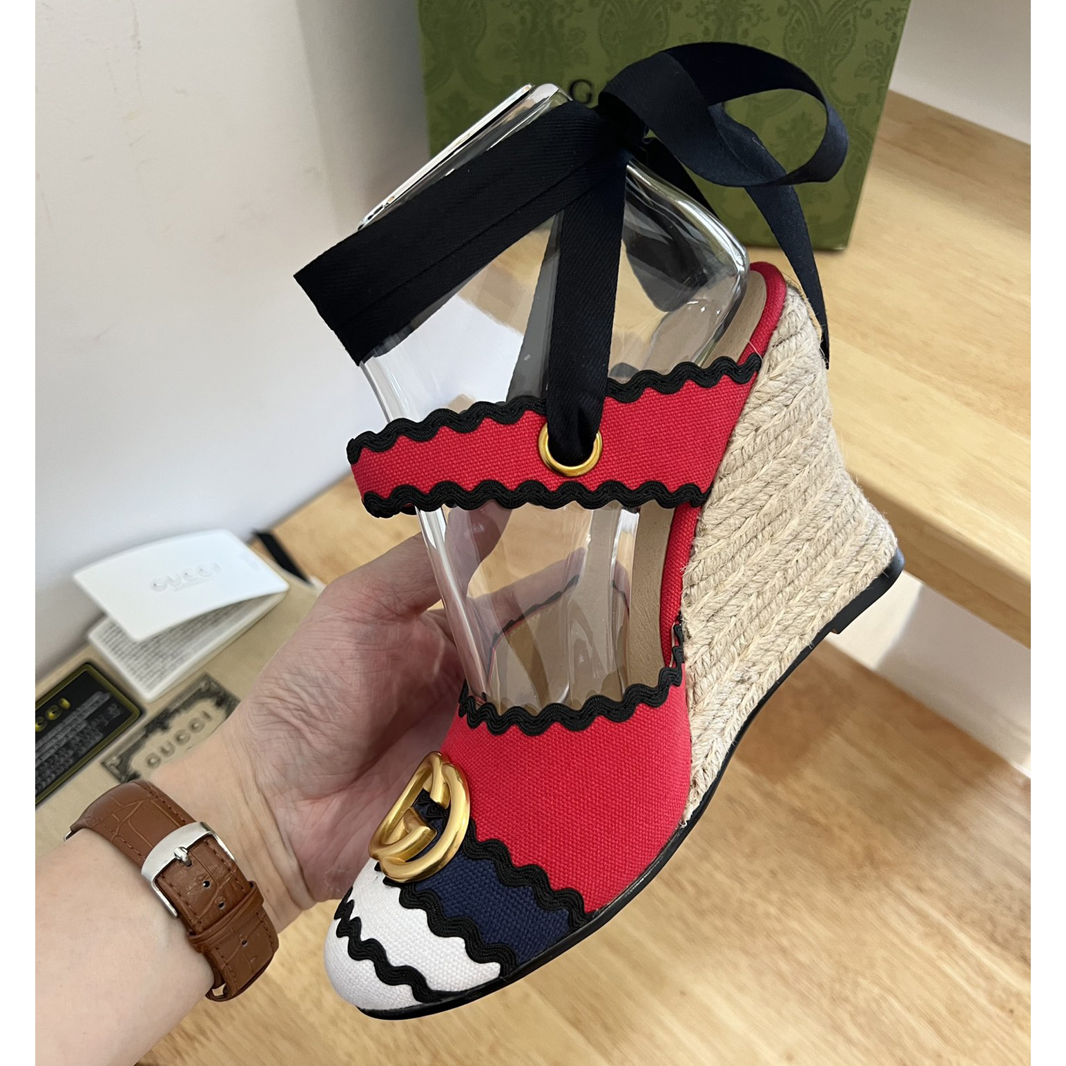 Gucci Women's Platform Espadrilles - PerfectKickZ