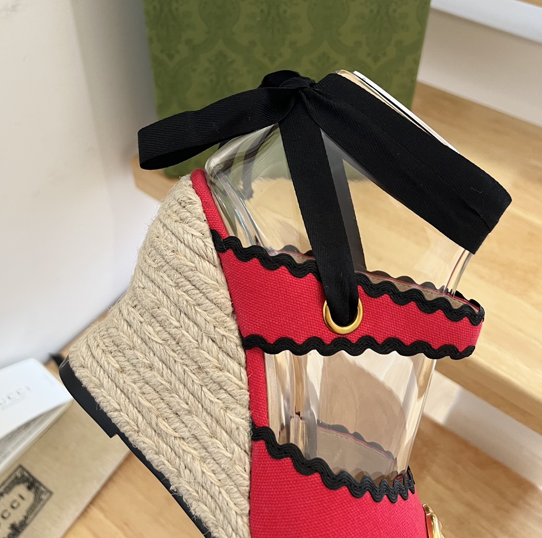 Gucci Women's Platform Espadrilles - PerfectKickZ