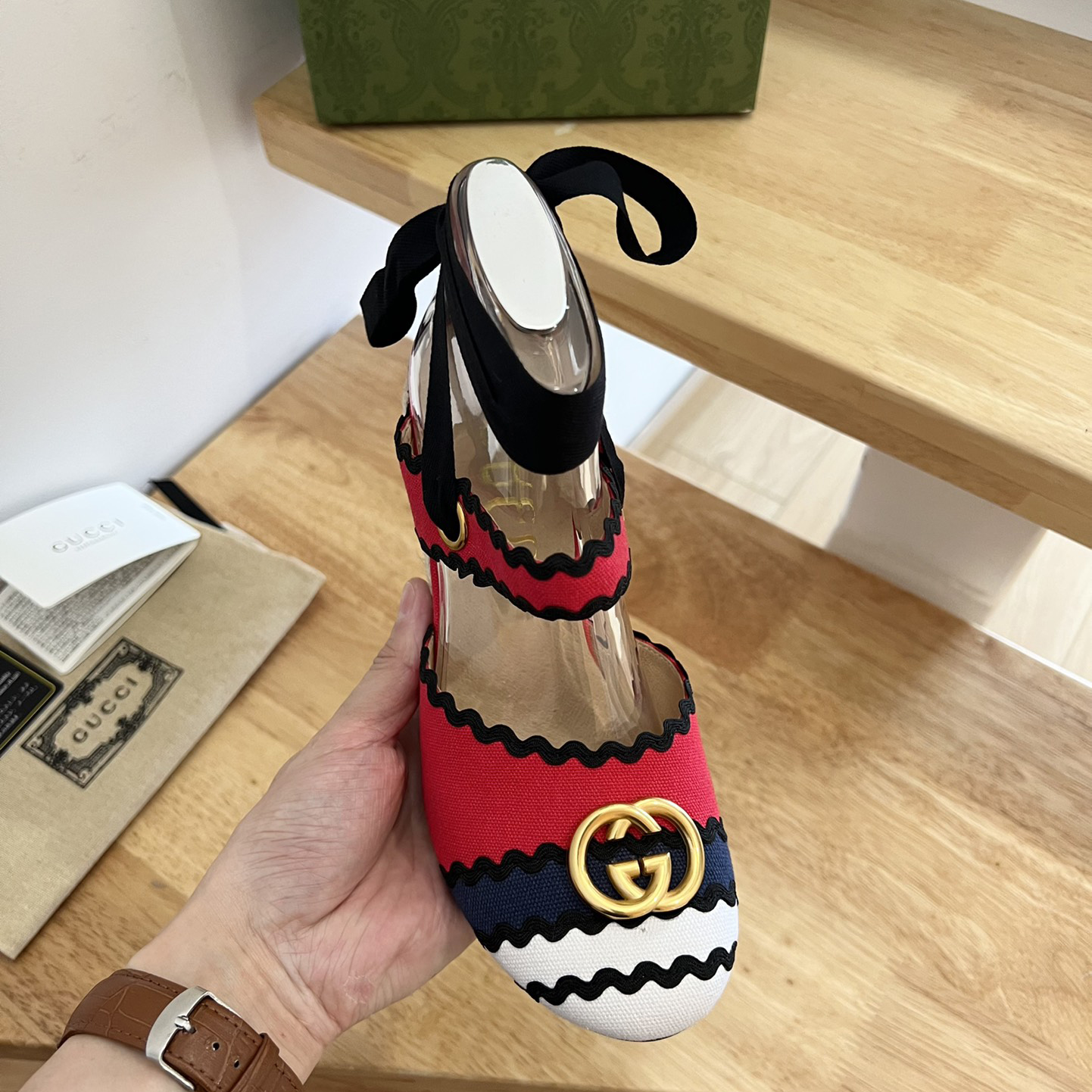 Gucci Women's Platform Espadrilles - PerfectKickZ