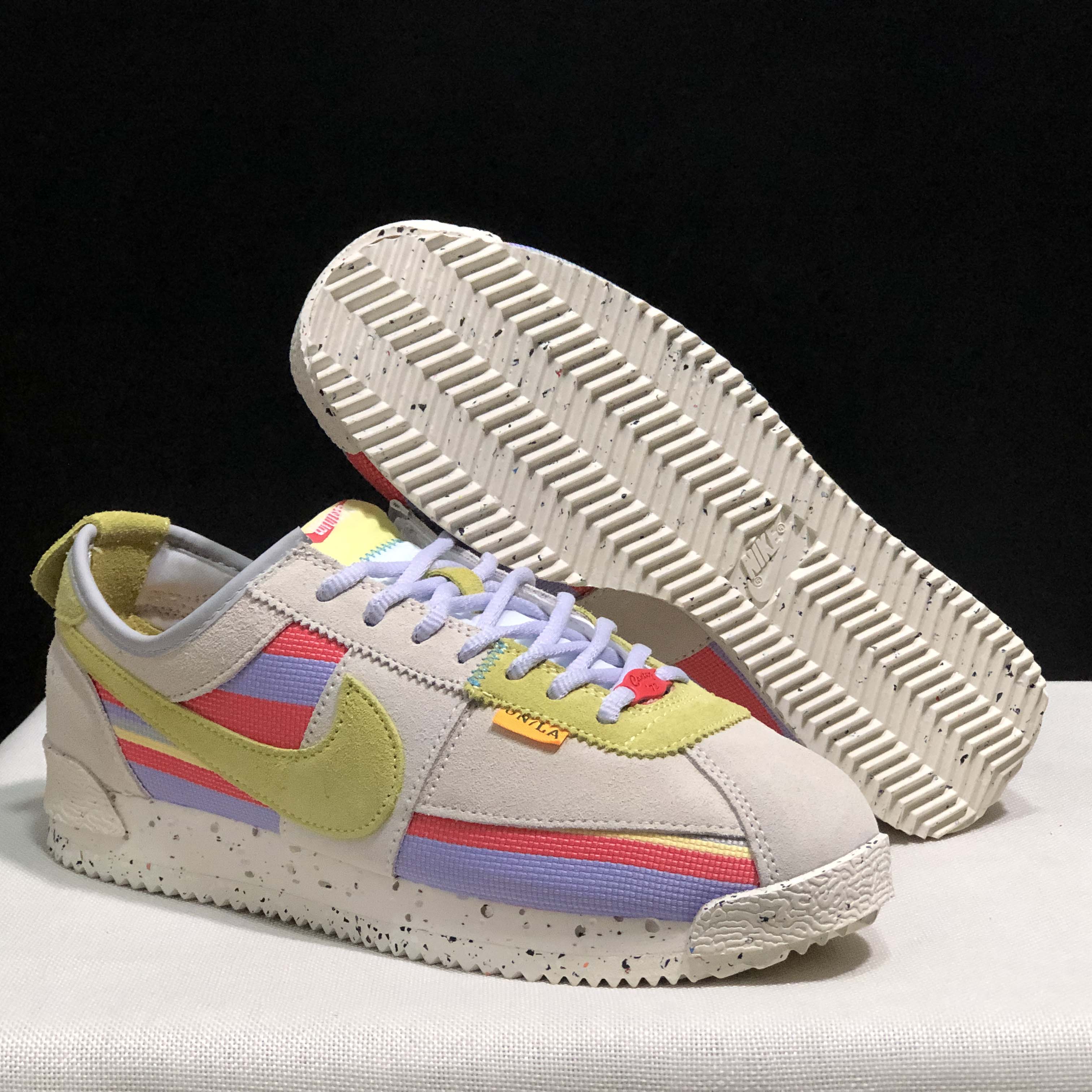 Union LA x Nike Cortez SP “Lemon Frost” Sneaker   - PerfectKickZ