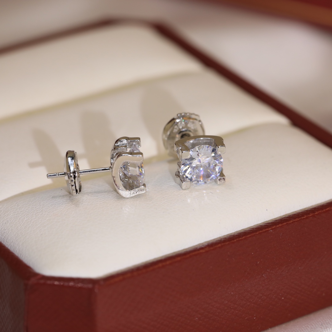 Cartier C De Cartier Earrings - PerfectKickZ