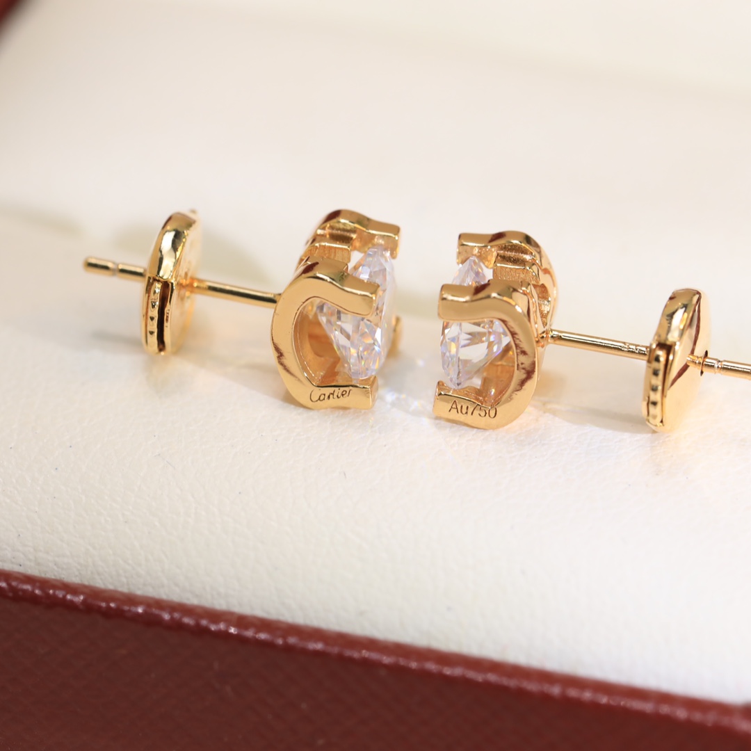 Cartier C De Cartier Earrings - PerfectKickZ