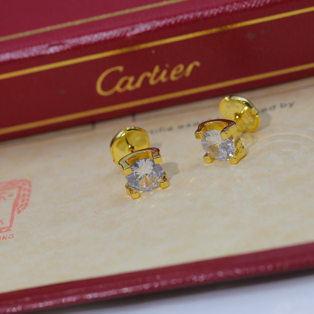 Cartier C De Cartier Earrings - PerfectKickZ