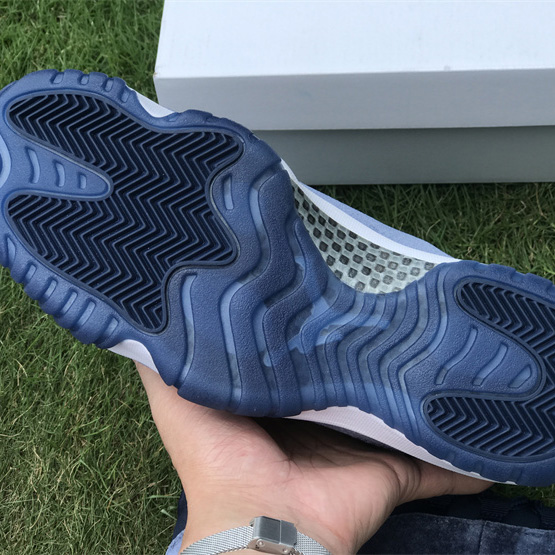 Air Jordan 11 Velvet WMNS “Midnight Navy” Sneaker      AR0715-441  - PerfectKickZ