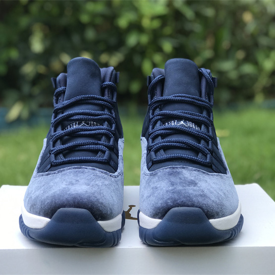 Air Jordan 11 Velvet WMNS “Midnight Navy” Sneaker      AR0715-441  - PerfectKickZ