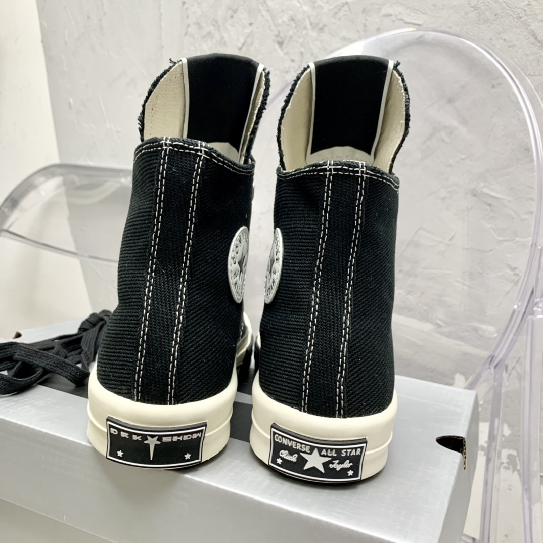 Rick Owensx Converse x  Drkshdw Drkstar Hi Sneakers - PerfectKickZ