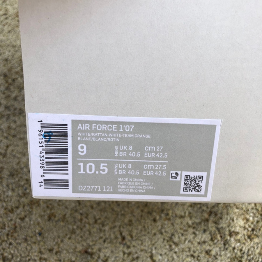 Nike Air Force1 AF1 Sneaker     DZ2771-121 - PerfectKickZ