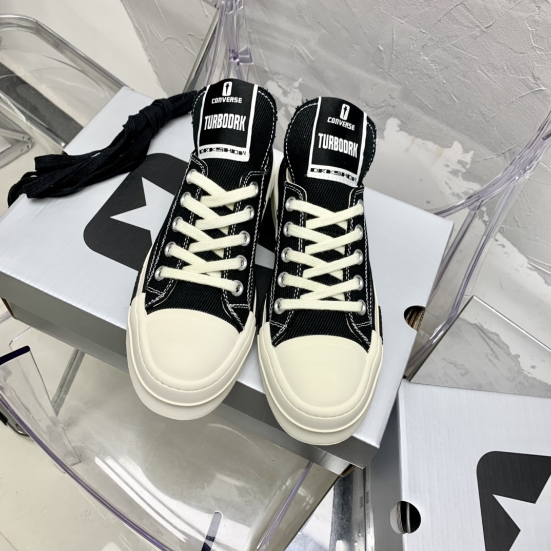 Rick Owensx Converse x  Drkshdw Drkstar Hi Sneakers - PerfectKickZ