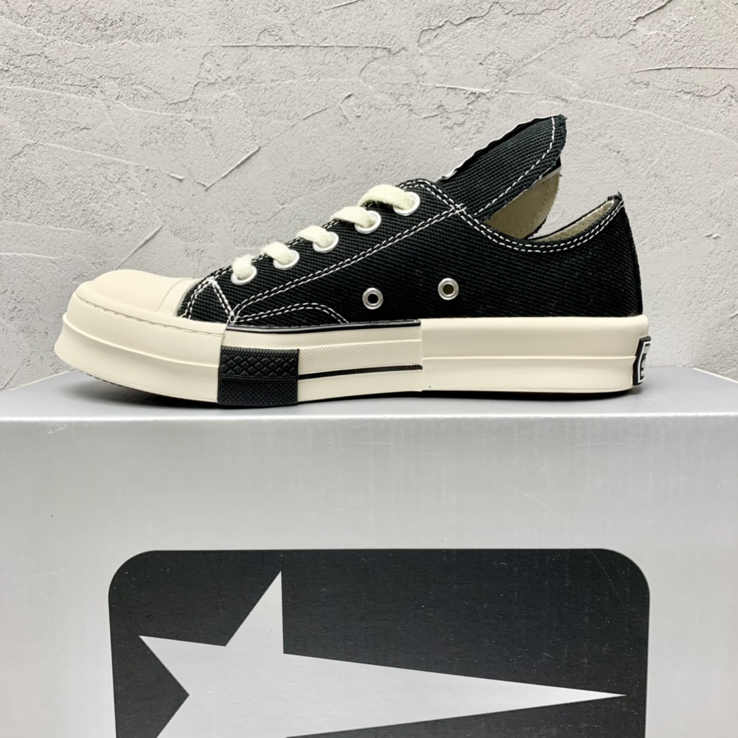 Rick Owensx Converse x  Drkshdw Drkstar Hi Sneakers - PerfectKickZ
