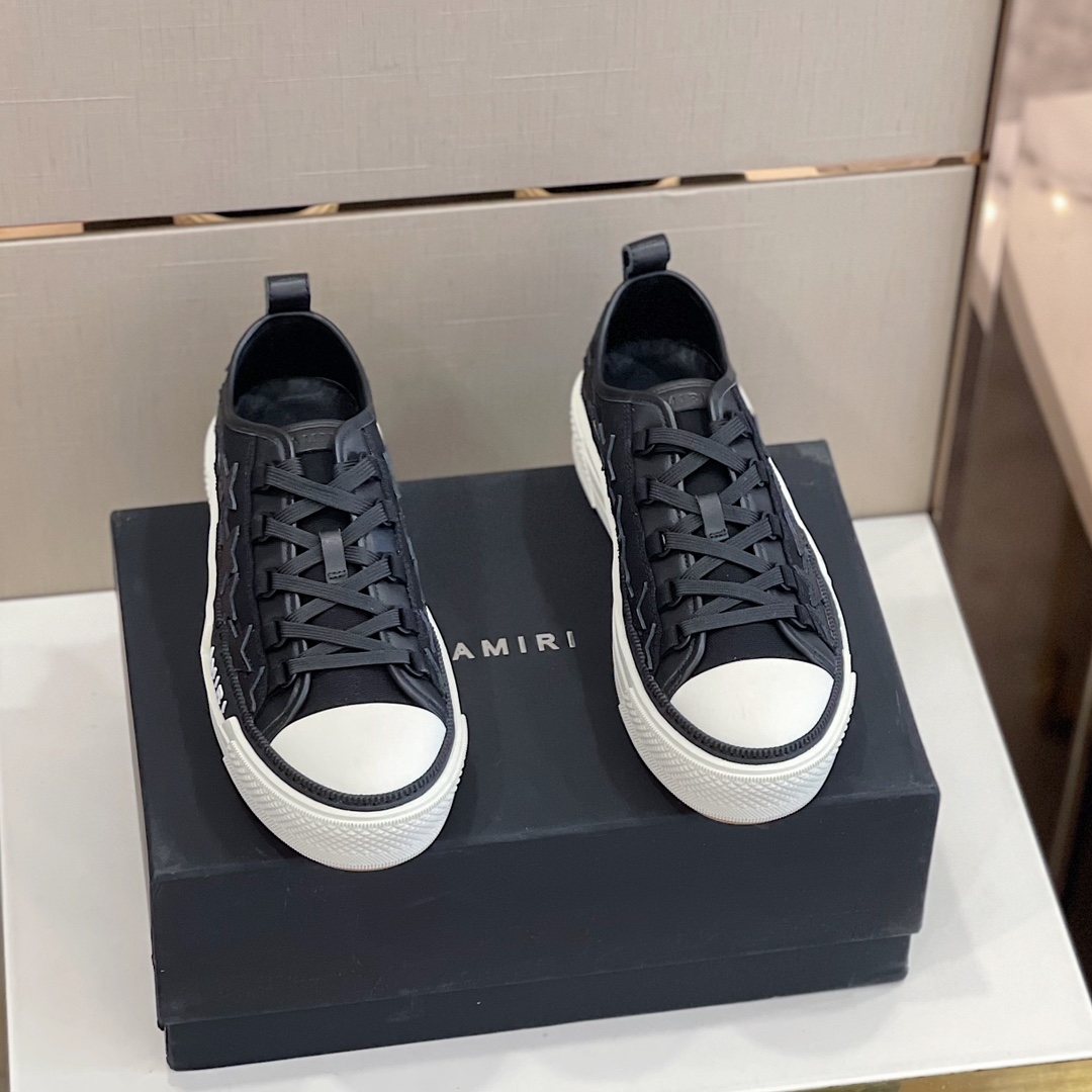 Amiri Stars Court Low Top Sneaker - PerfectKickZ
