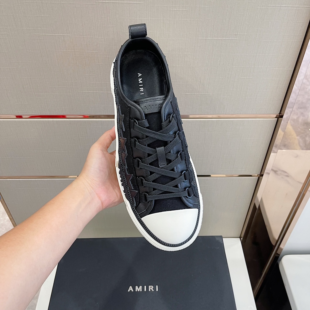 Amiri Stars Court Low Top Sneaker - PerfectKickZ