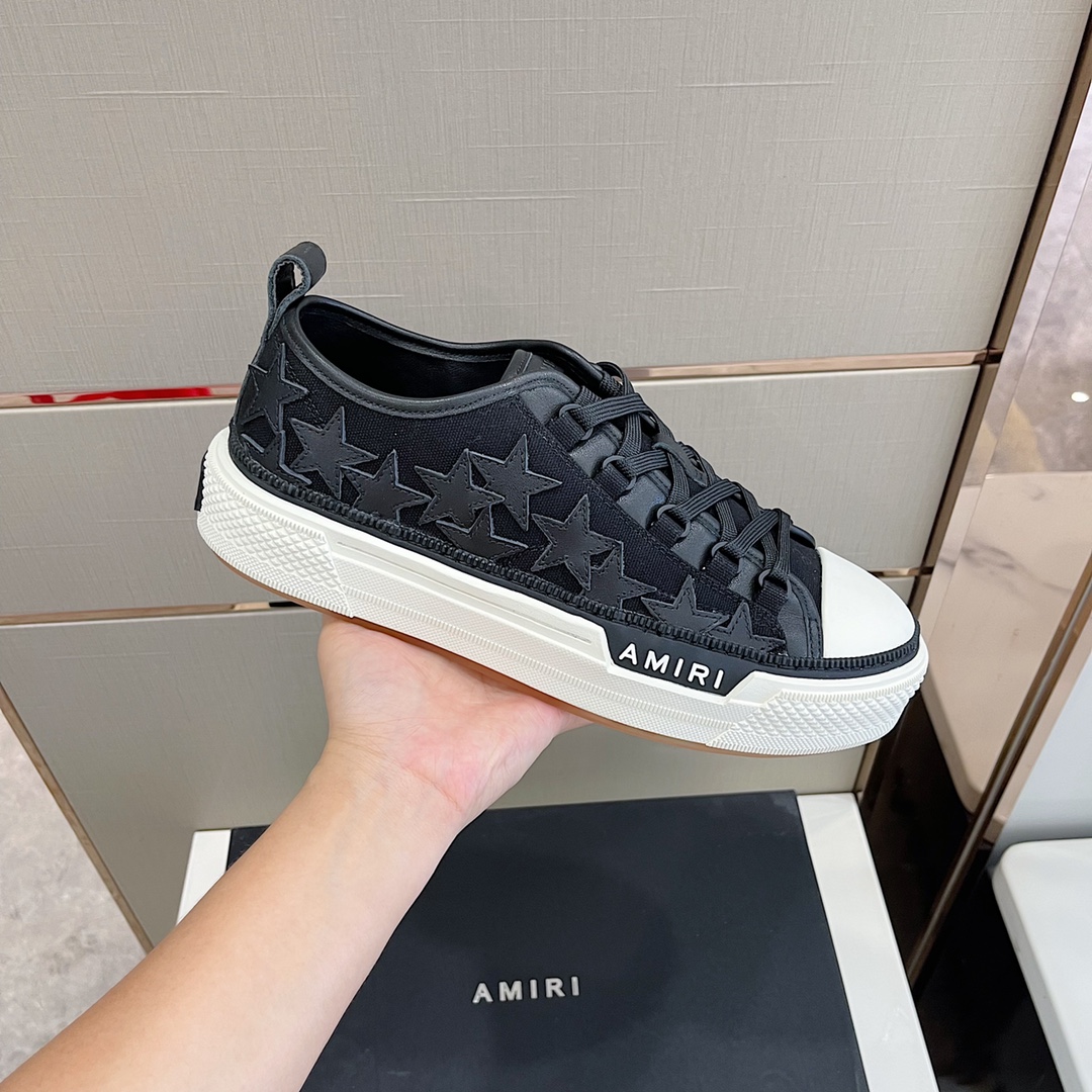 Amiri Stars Court Low Top Sneaker - PerfectKickZ