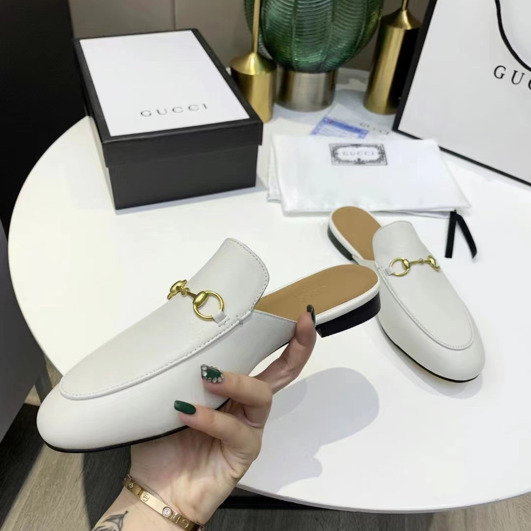 Gucci Princetown Leather Slipper - PerfectKickZ