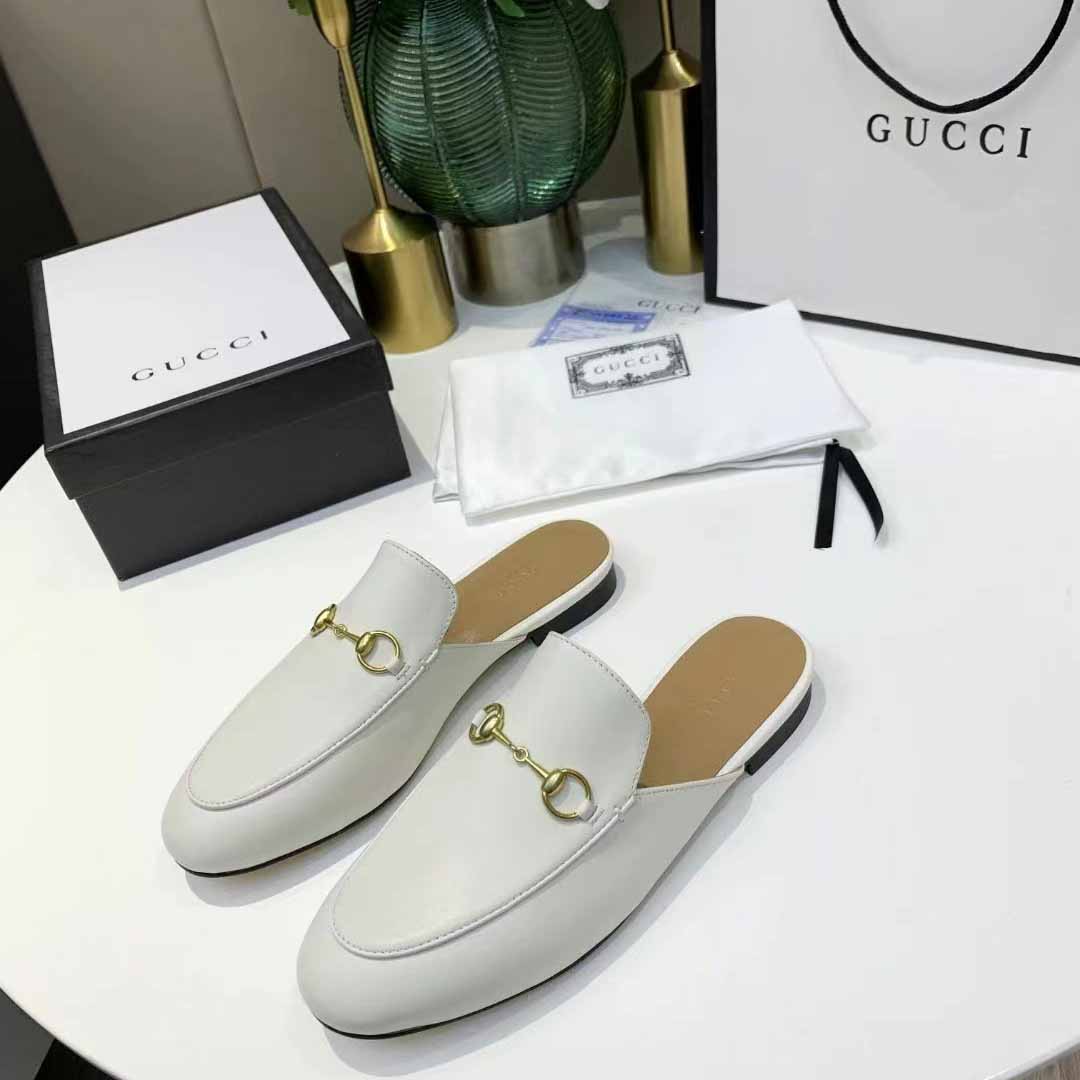 Gucci Princetown Leather Slipper - PerfectKickZ
