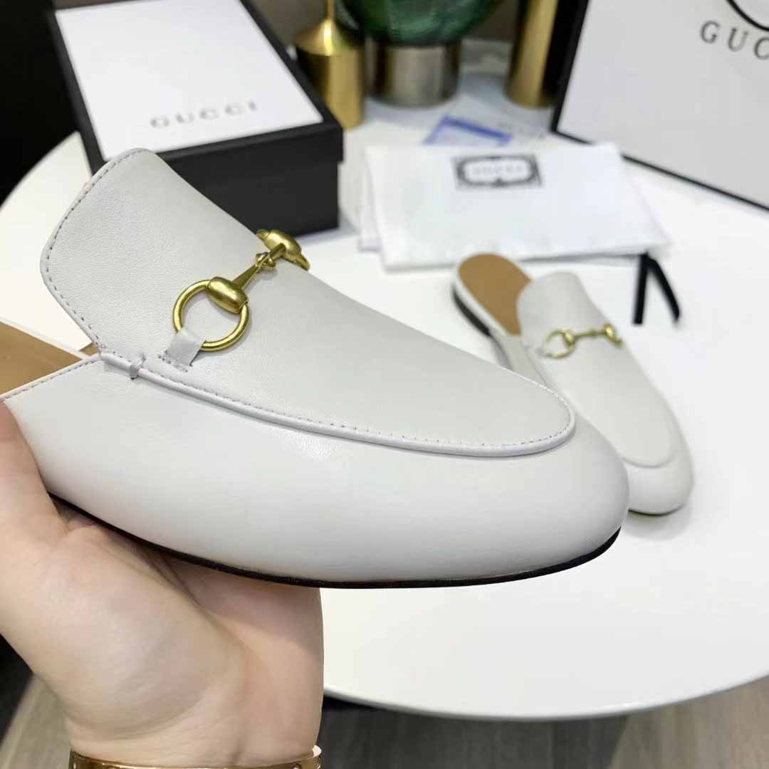Gucci Princetown Leather Slipper - PerfectKickZ