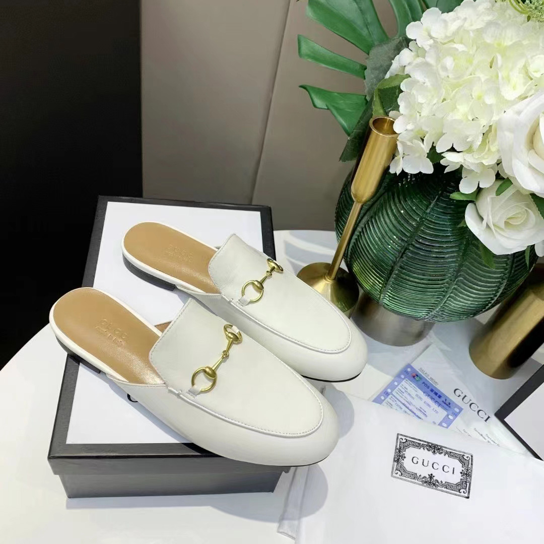 Gucci Princetown Leather Slipper - PerfectKickZ