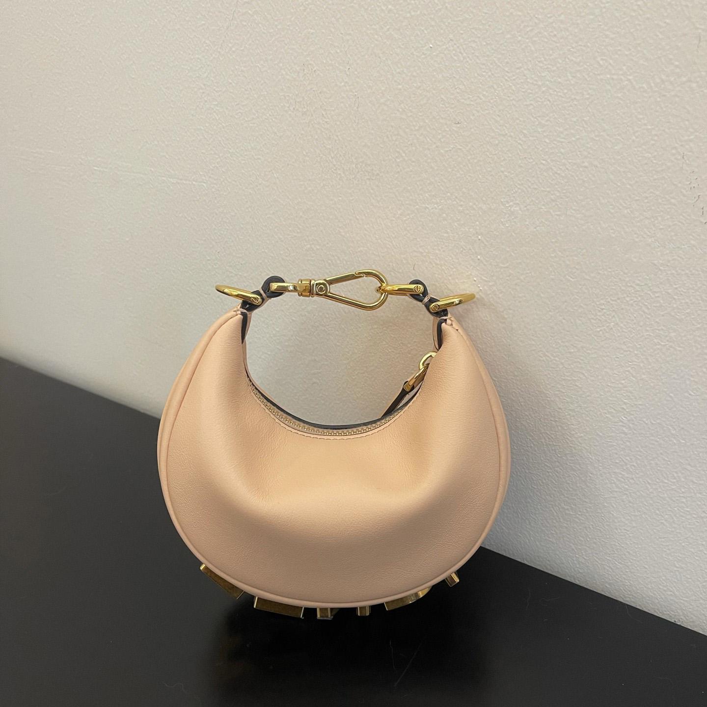 Fendi Nano Fendigraphy Hobo Bag (16.5-14-5) - PerfectKickZ