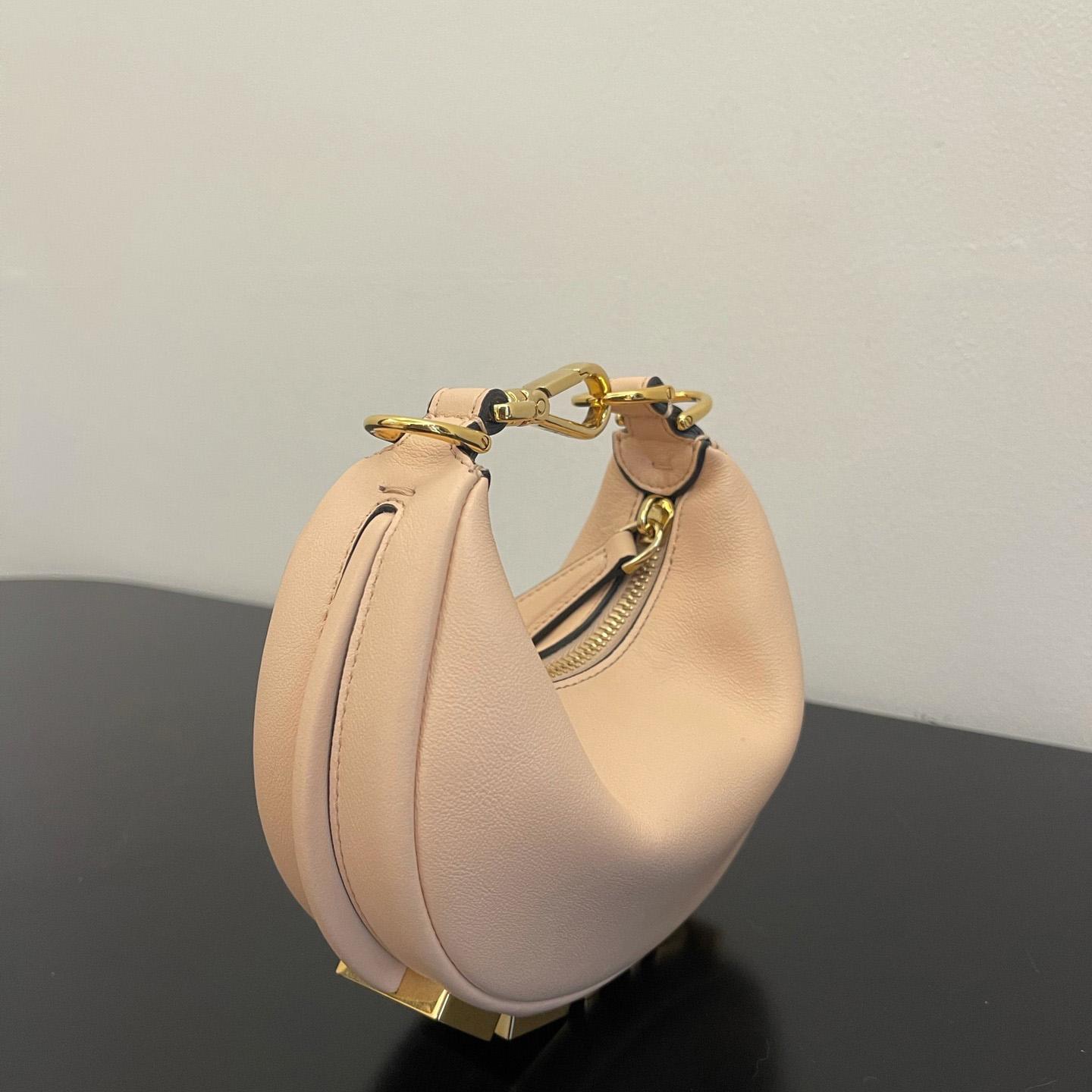 Fendi Nano Fendigraphy Hobo Bag (16.5-14-5) - PerfectKickZ