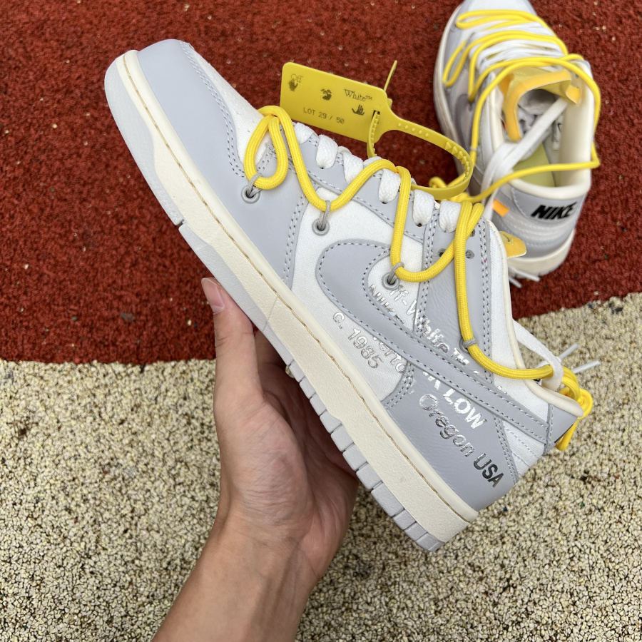Nike Dunk Low Off-White Lot 29 Sneaker       DM1602-103 - PerfectKickZ