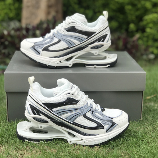 Balenciaga X-Pander Sneaker In Grey, White And Black Mesh And Nylon - PerfectKickZ