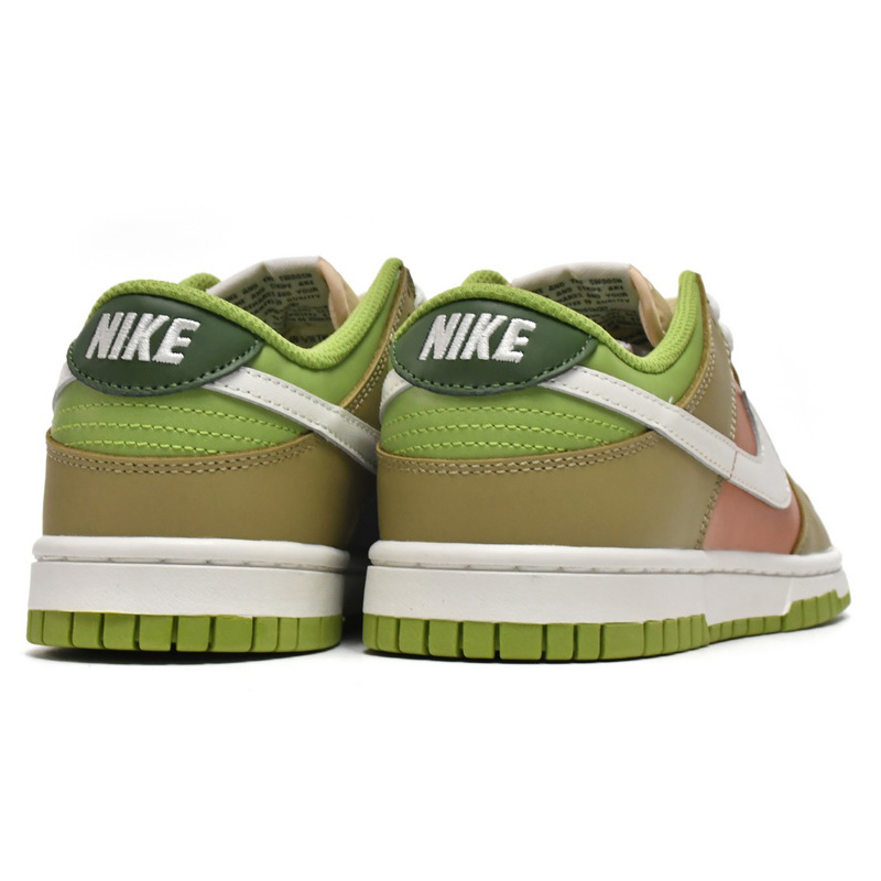  Nike Dunk Low Brown Veail Sail Vivid Green Sneaker    DV9108-711 - 