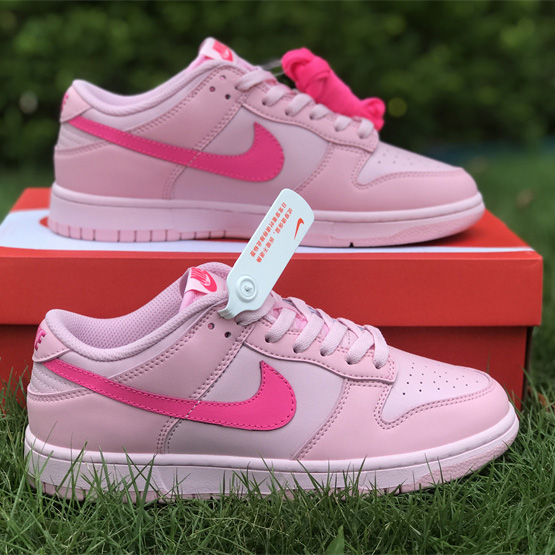 Nike Dunk Low “Triple Pink” Sneaker    DH9756-600  - PerfectKickZ
