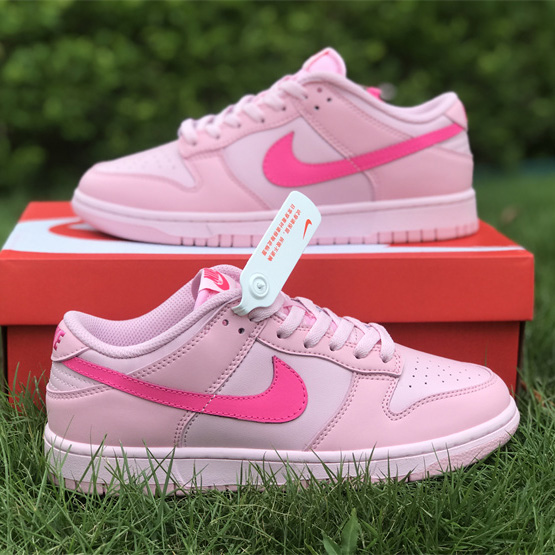 Nike Dunk Low “Triple Pink” Sneaker    DH9756-600  - PerfectKickZ