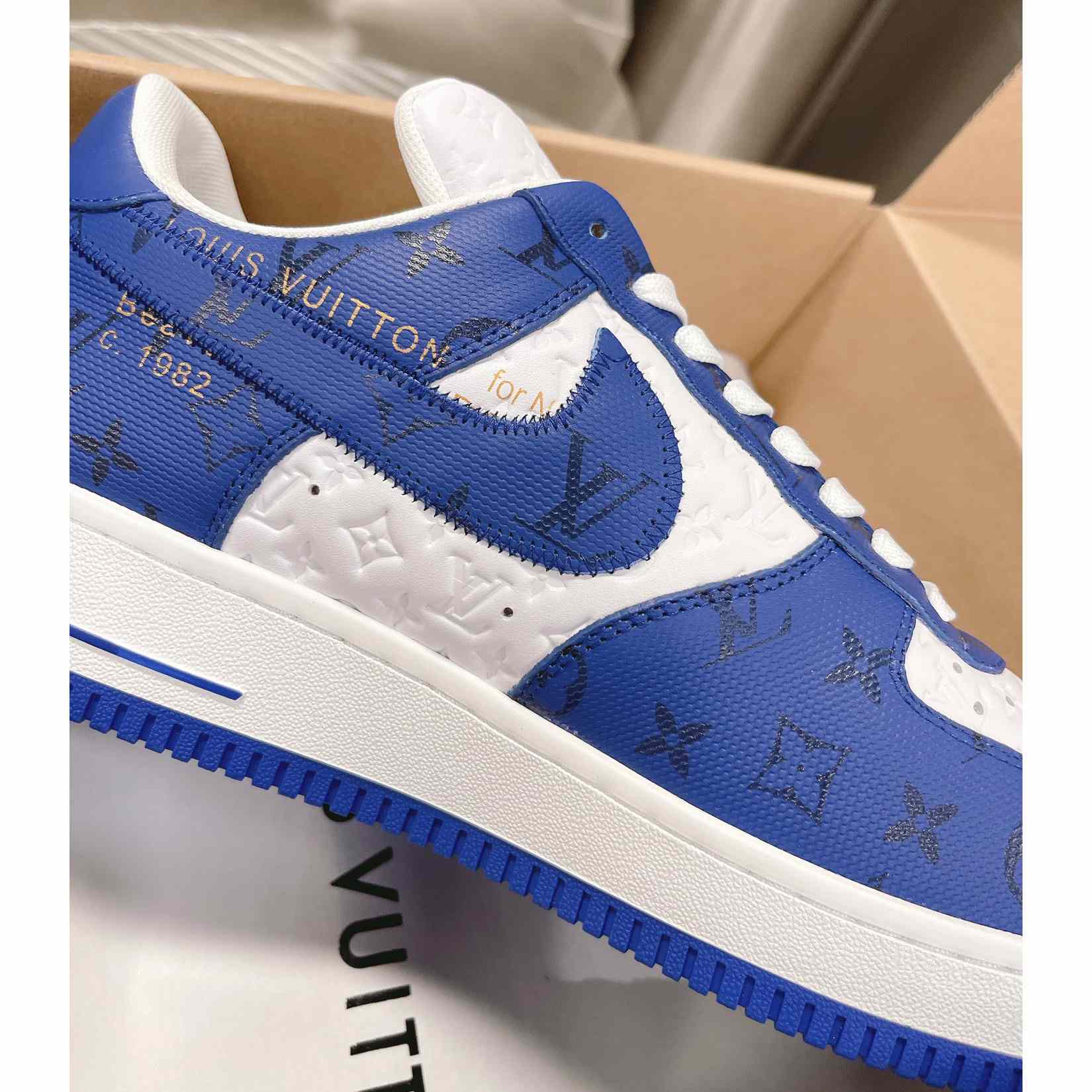 Louis Vuitton x Air Jordan1 Low AJ1 Sneaker - PerfectKickZ