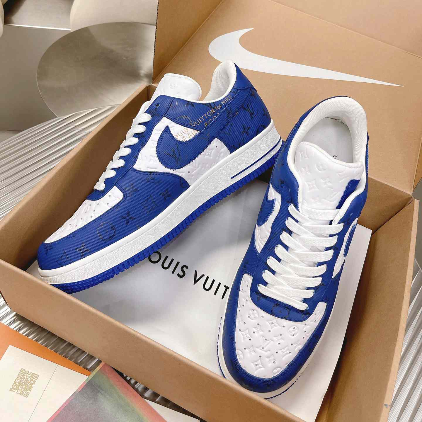 Louis Vuitton x Air Jordan1 Low AJ1 Sneaker - PerfectKickZ