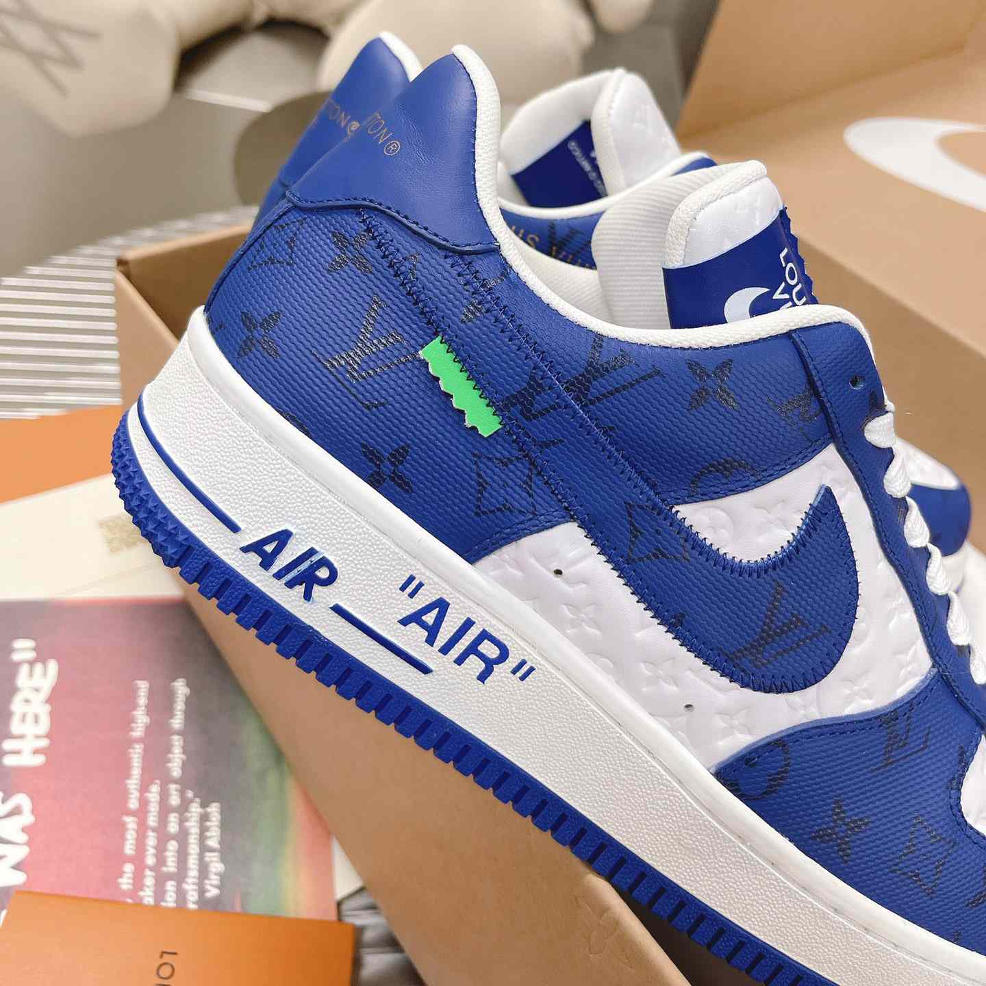 Louis Vuitton x Air Jordan1 Low AJ1 Sneaker - PerfectKickZ