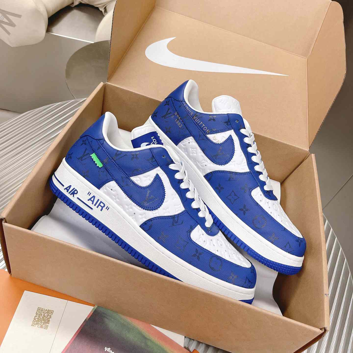 Louis Vuitton x Air Jordan1 Low AJ1 Sneaker - PerfectKickZ