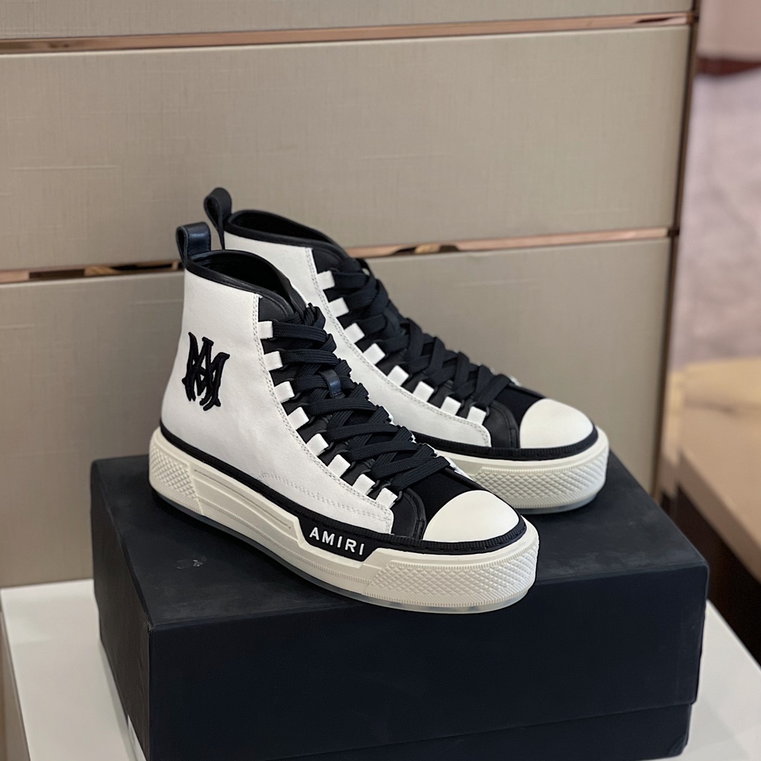 Amiri M.A. Court High Top Sneaker - PerfectKickZ