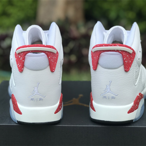Air Jordan 6 “Red Oreo”GS Sneaker      384665-162  - PerfectKickZ
