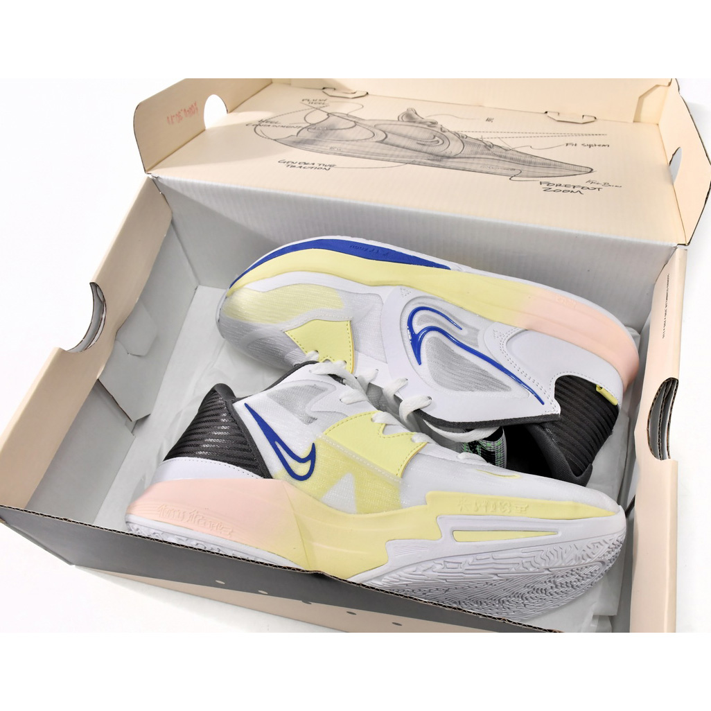 Nike Kyrie Low 5 EP White Game Royal Sneaker      DJ6014-100 - PerfectKickZ