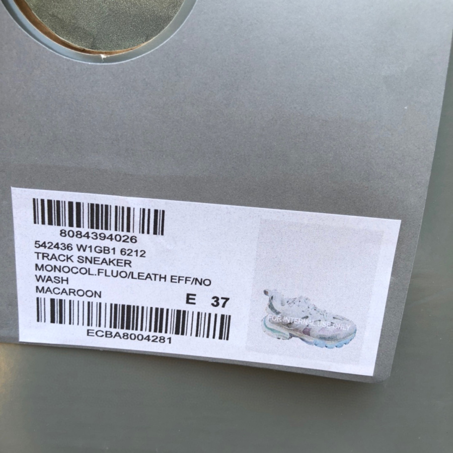 Balenciaga Track Sneaker In White And Pastel Mesh And Nylon - PerfectKickZ