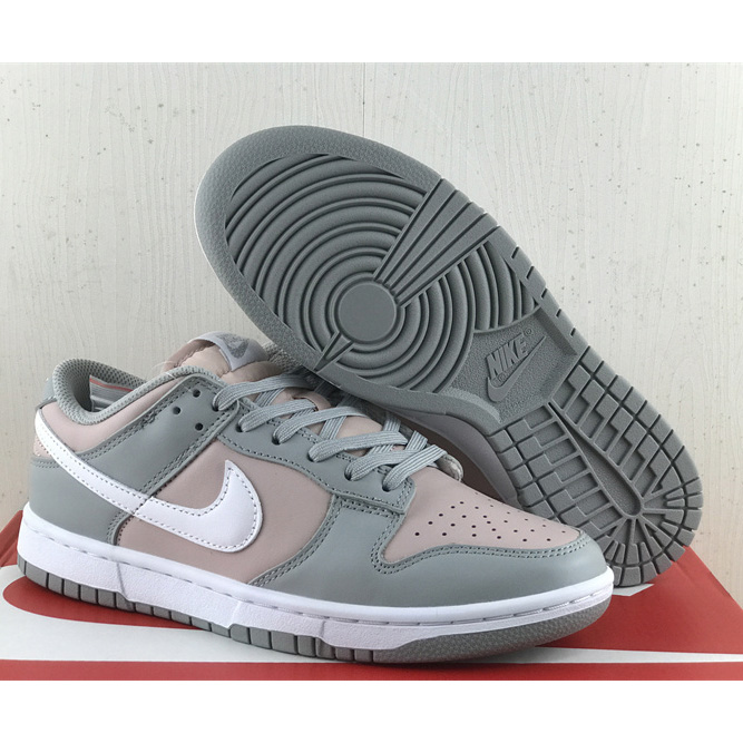 Nike Dunk Low “Pink / Grey” Sneakers     DM8329-600 - PerfectKickZ