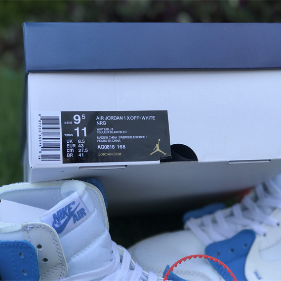 Sony PlayStation 5 x OFF-WHITE x Air Jordan 1 Retro High Sneaker    AQ0818-168 - 