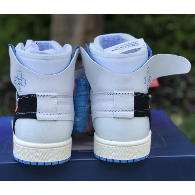 Sony PlayStation 5 x OFF-WHITE x Air Jordan 1 Retro High Sneaker    AQ0818-168 - 