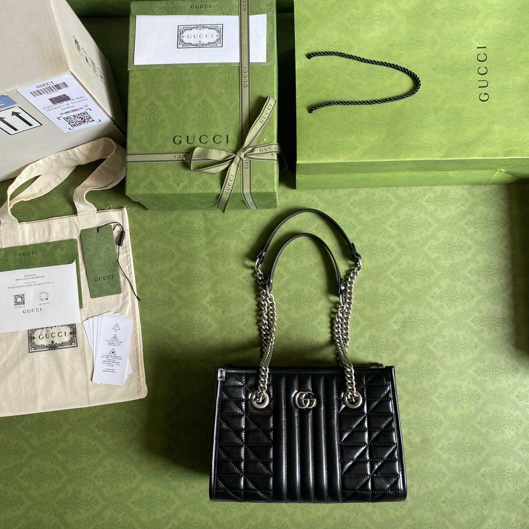 Gucci GG Marmont Small Tote Bag(26.5-19-11cm) - PerfectKickZ