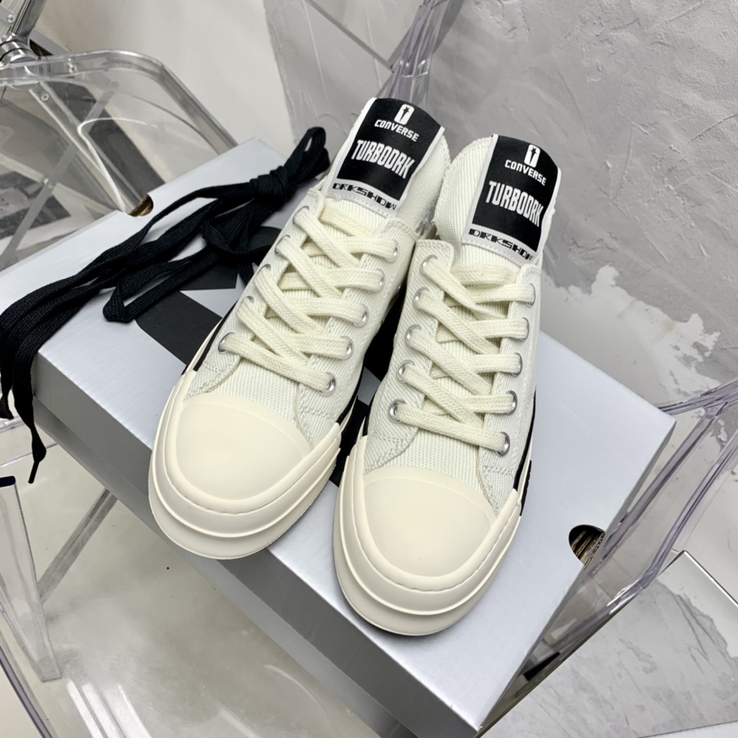 Rick Owensx Converse x  Drkshdw Drkstar Hi Sneakers - PerfectKickZ