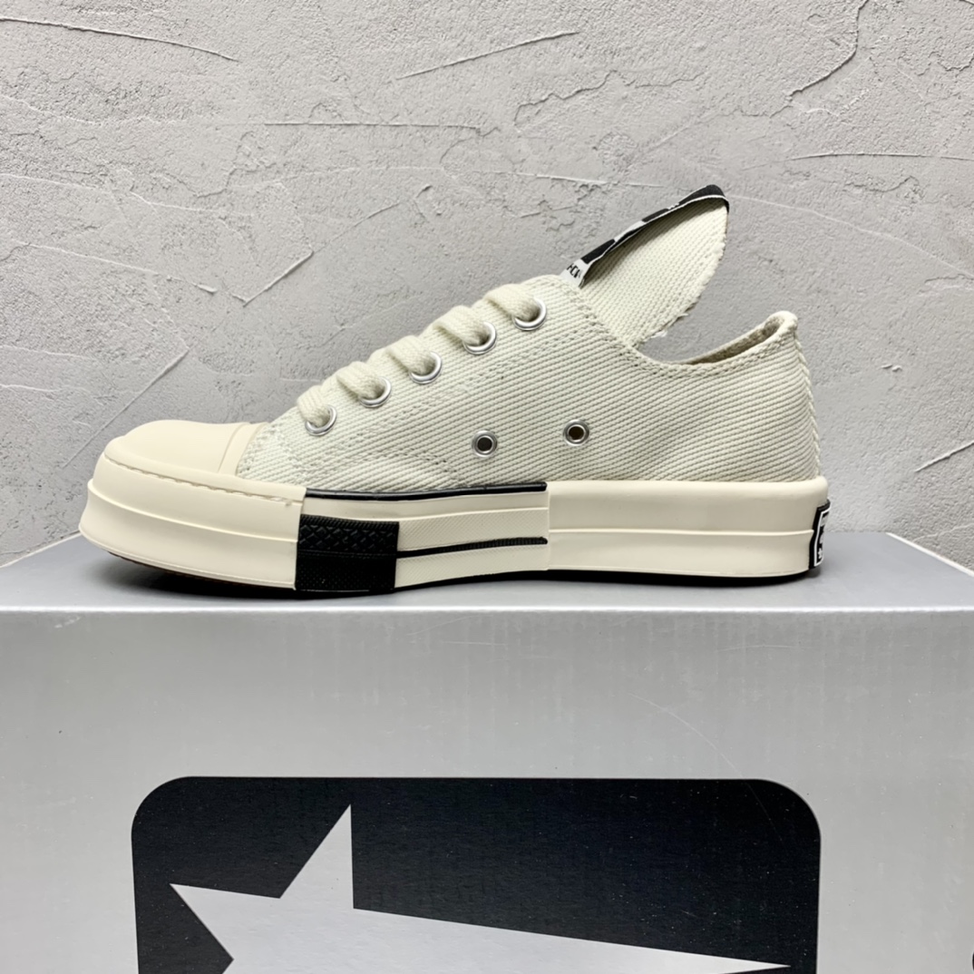 Rick Owensx Converse x  Drkshdw Drkstar Hi Sneakers - PerfectKickZ