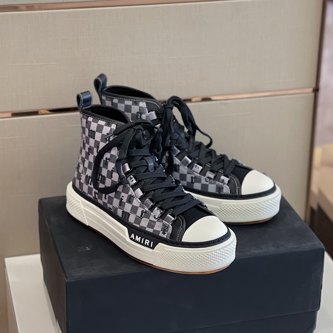 Amiri Male High Top Sneaker - PerfectKickZ