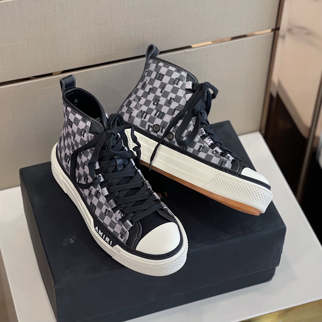 Amiri Male High Top Sneaker - PerfectKickZ