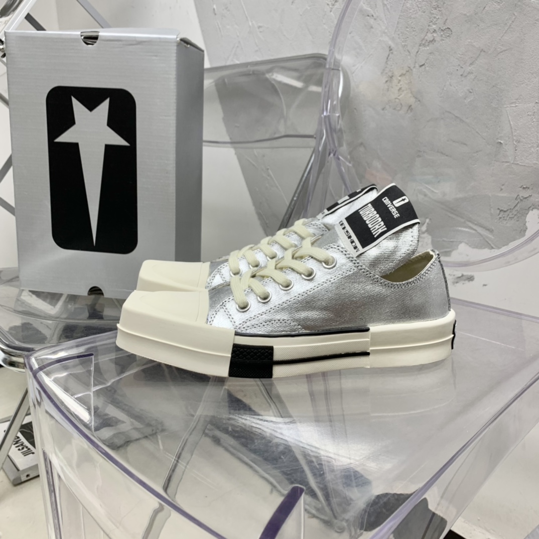 Rick Owens x Converse x  Drkshdw Turbodrk Sneakers - PerfectKickZ